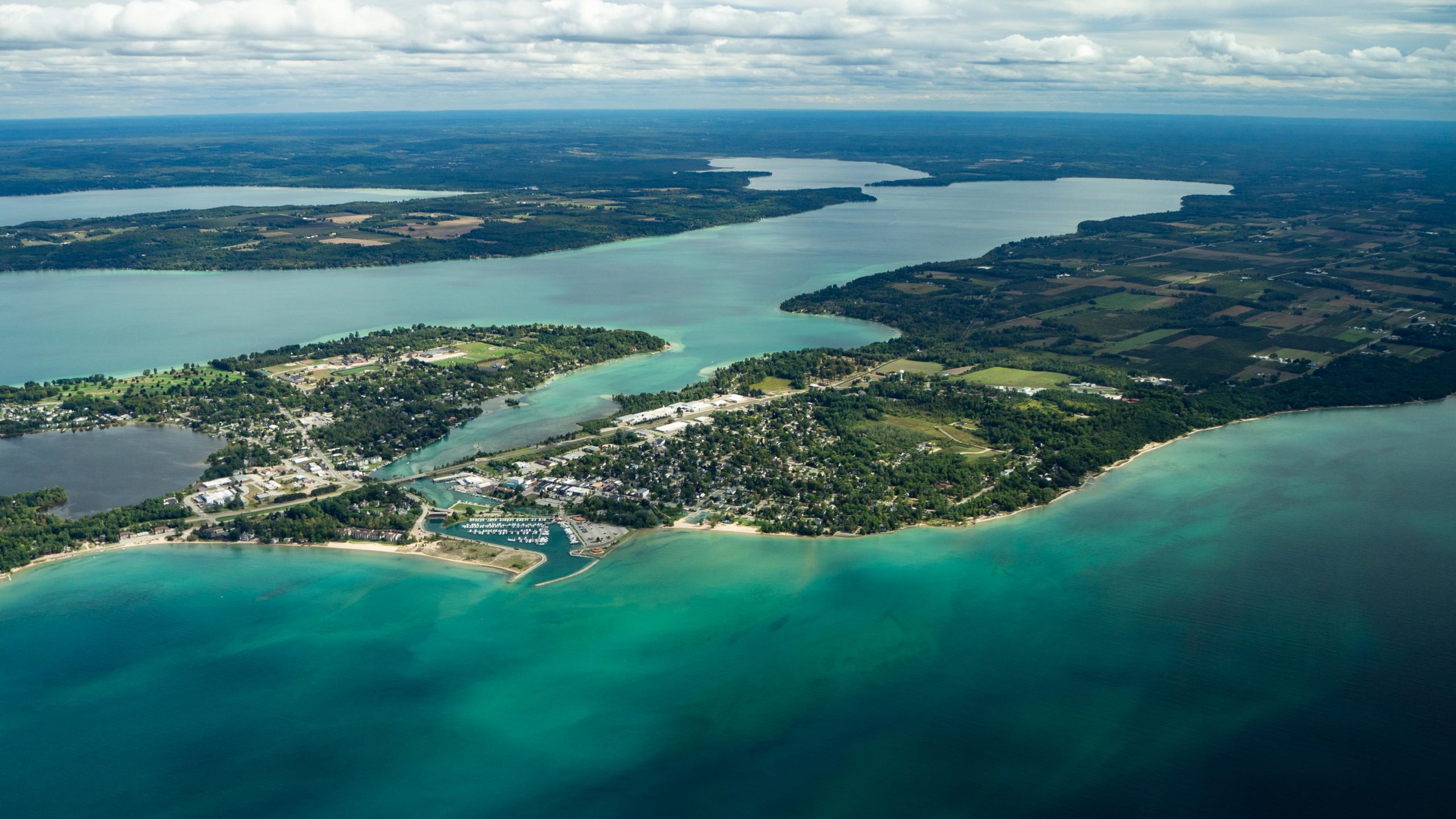LaLa Insights Elk Rapids Aerial Photo